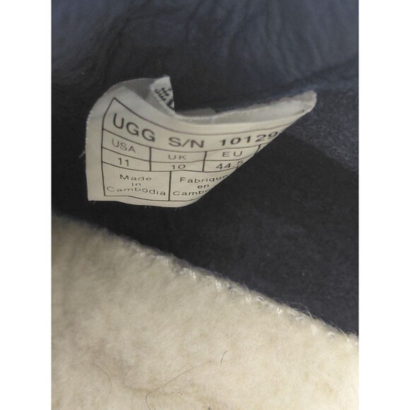 UGG NEUMEL Blue Gray Leather Chukka Boot Waterproof 1012937 Men's US Size 11 - Picture 7 of 7